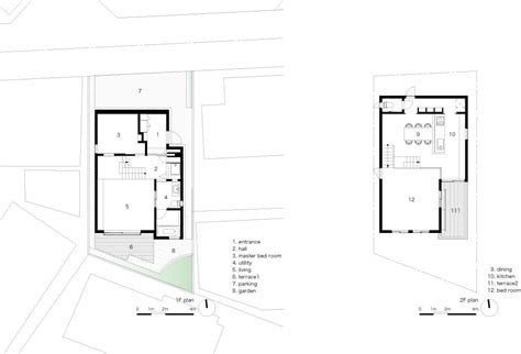 錯層式住宅|错层住宅：50个增强空间利用的平面案例